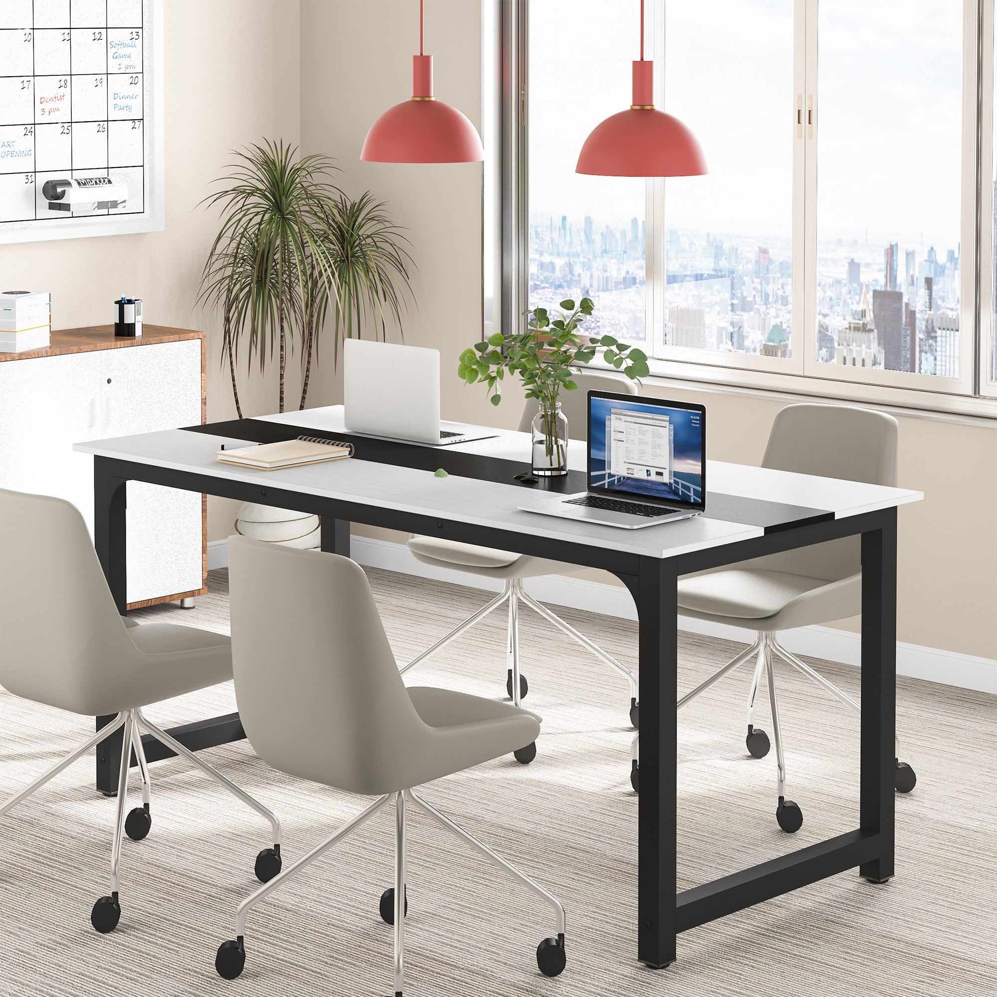 Simple Conference Table Computer Desk
